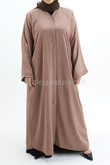 Classic Plain Nida Abaya 30051