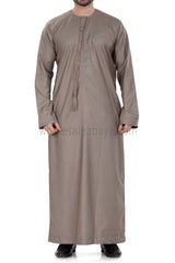 Men's Traditional Emarati Style Thoube 90008 RT Fabric