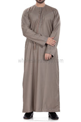 Men's Traditional Emarati Style Thoube 90008 RT Fabric