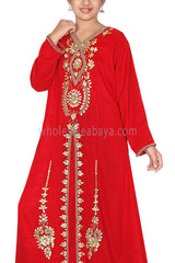 Girls Traditional Style Kaftan 70032