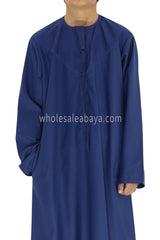 Boy's Premium Emirati Tassel Thoube Ink Blue