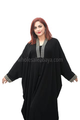 Rich Bat Sleeves Abaya - 30329