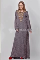 Embellished Handwork Designer Women Kaftan And Farasha 40238