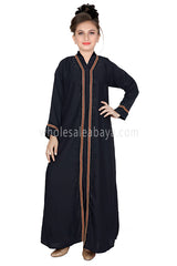 Latest Design  Girls Islamic  Abaya In premium Nida Fabric 70097