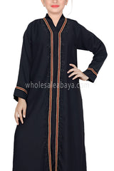 Latest Design  Girls Islamic  Abaya In premium Nida Fabric 70097